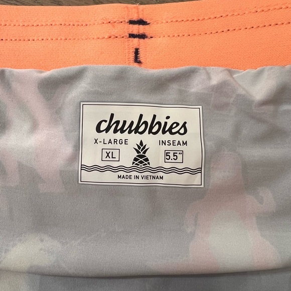 NWOT Chubbies Men’s Navy Tyrannosaurus Reps Ultimate Training Shorts in size XL - Picture 7 of 7